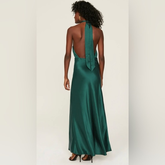 GUC Something Navy- Halter Cutout Gown. Size M - Picture 4 of 12